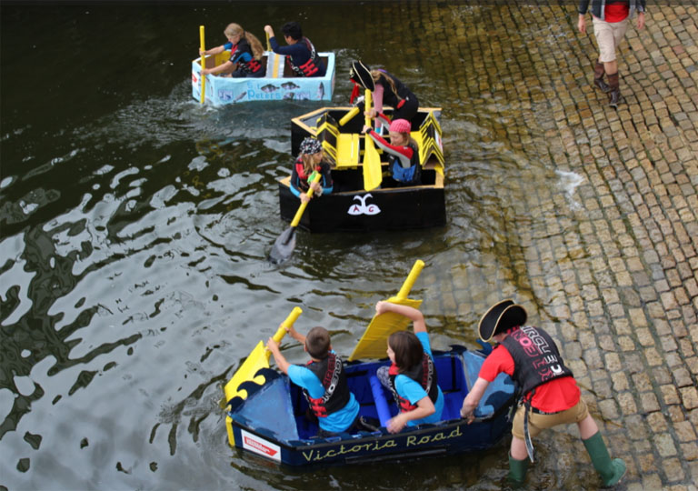 Seadream Education Cardboard Boat Race